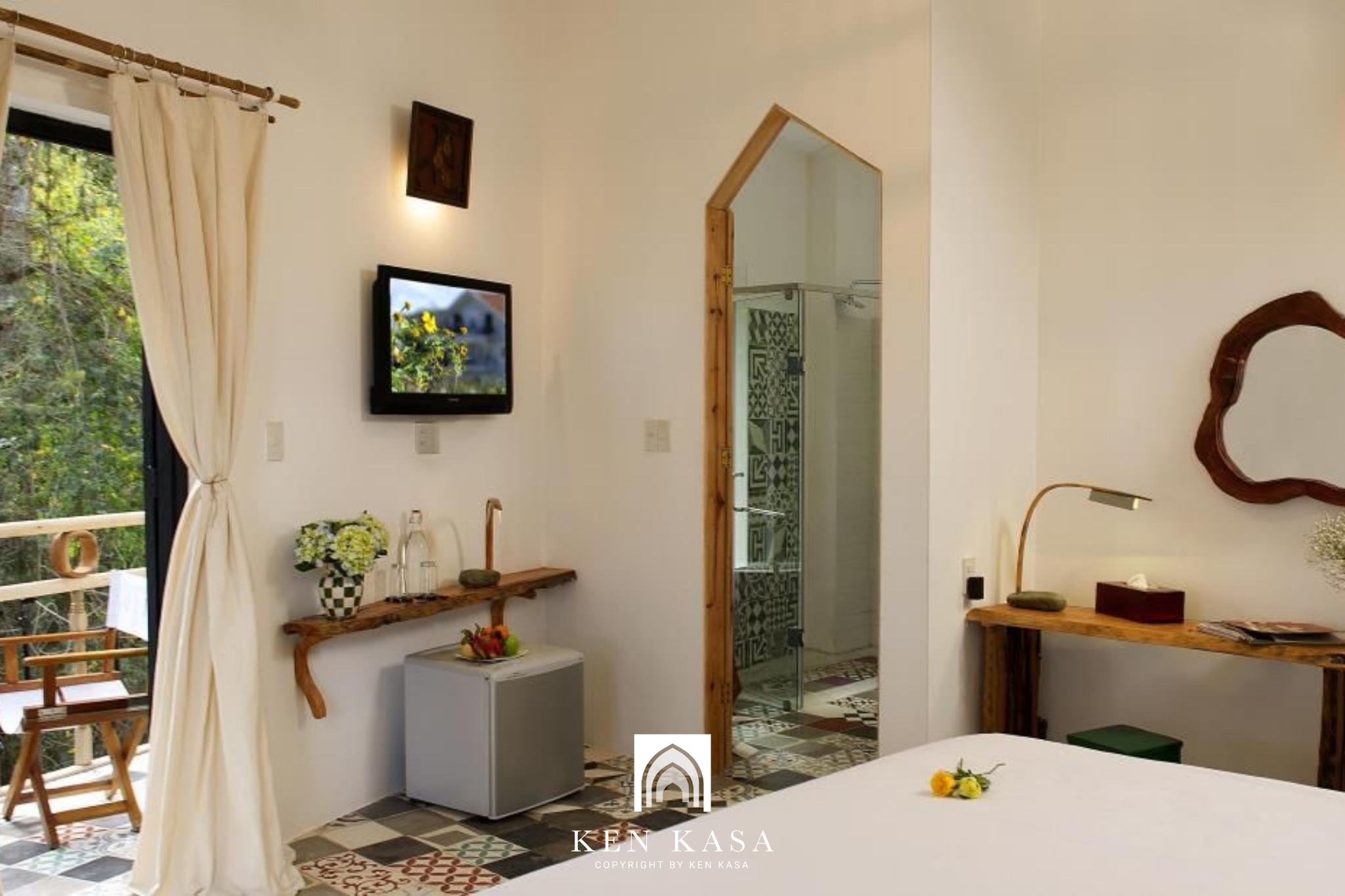 màu sắc phong cách thiết kế nội thất Boutique